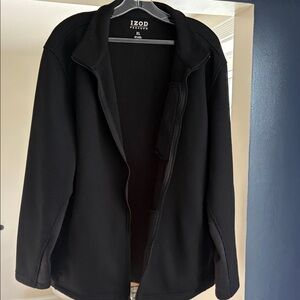 Izod Classic Black Full-Zip Jacket